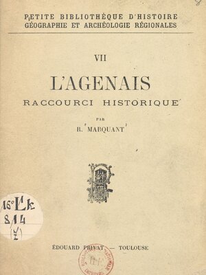 cover image of L'Agenais